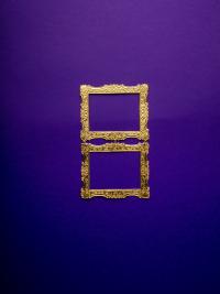 Gold Rectangular Frames H10cm