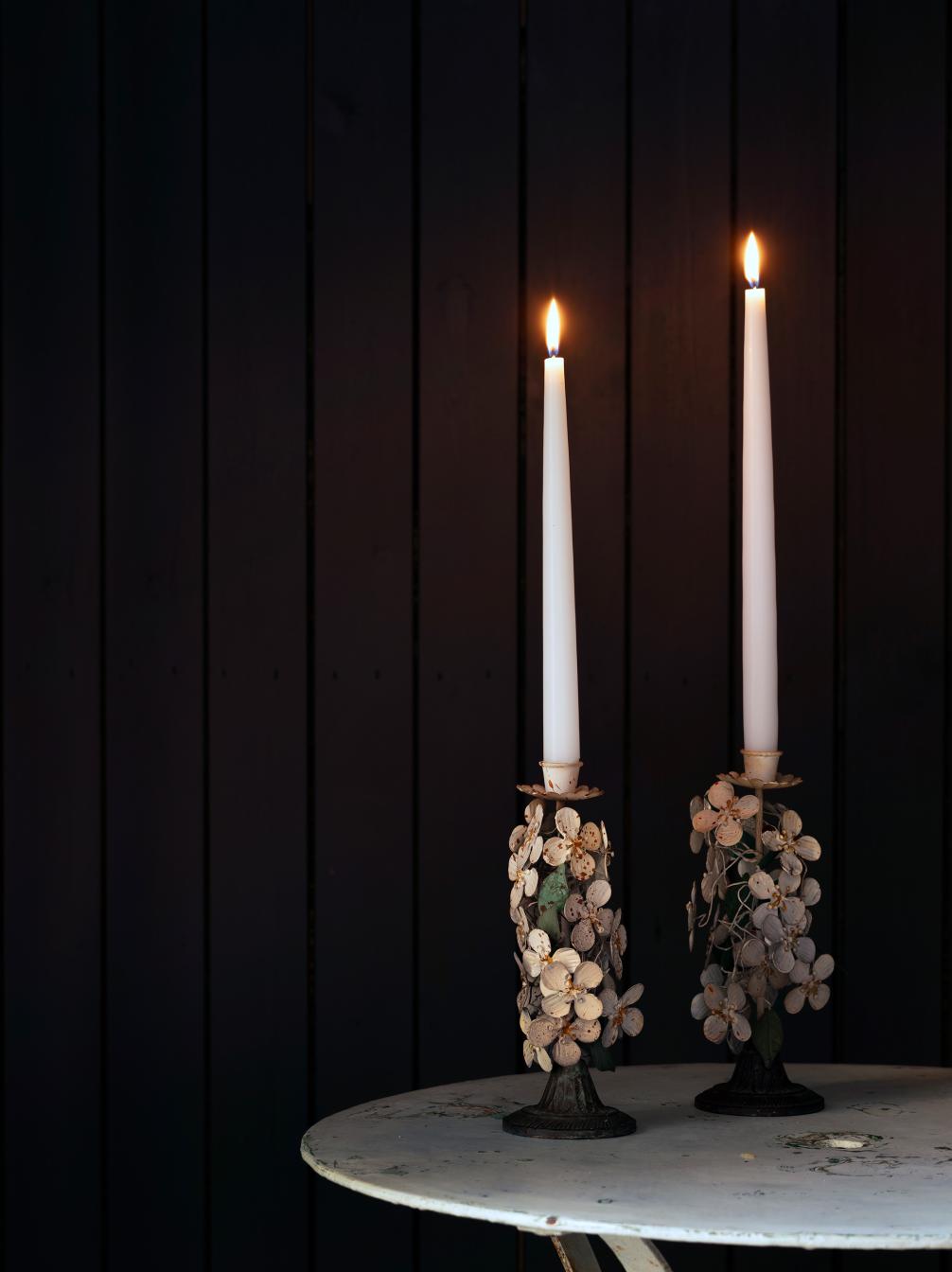 Floral Candlesticks