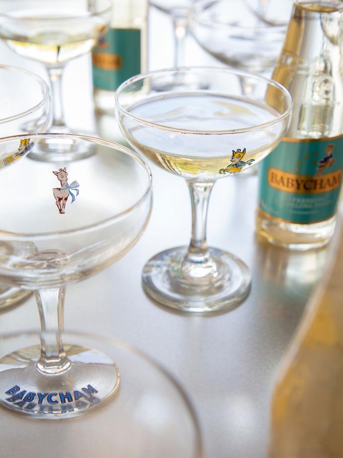 Old Babycham Glasses