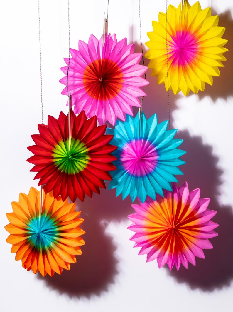 Mini Paper Fans