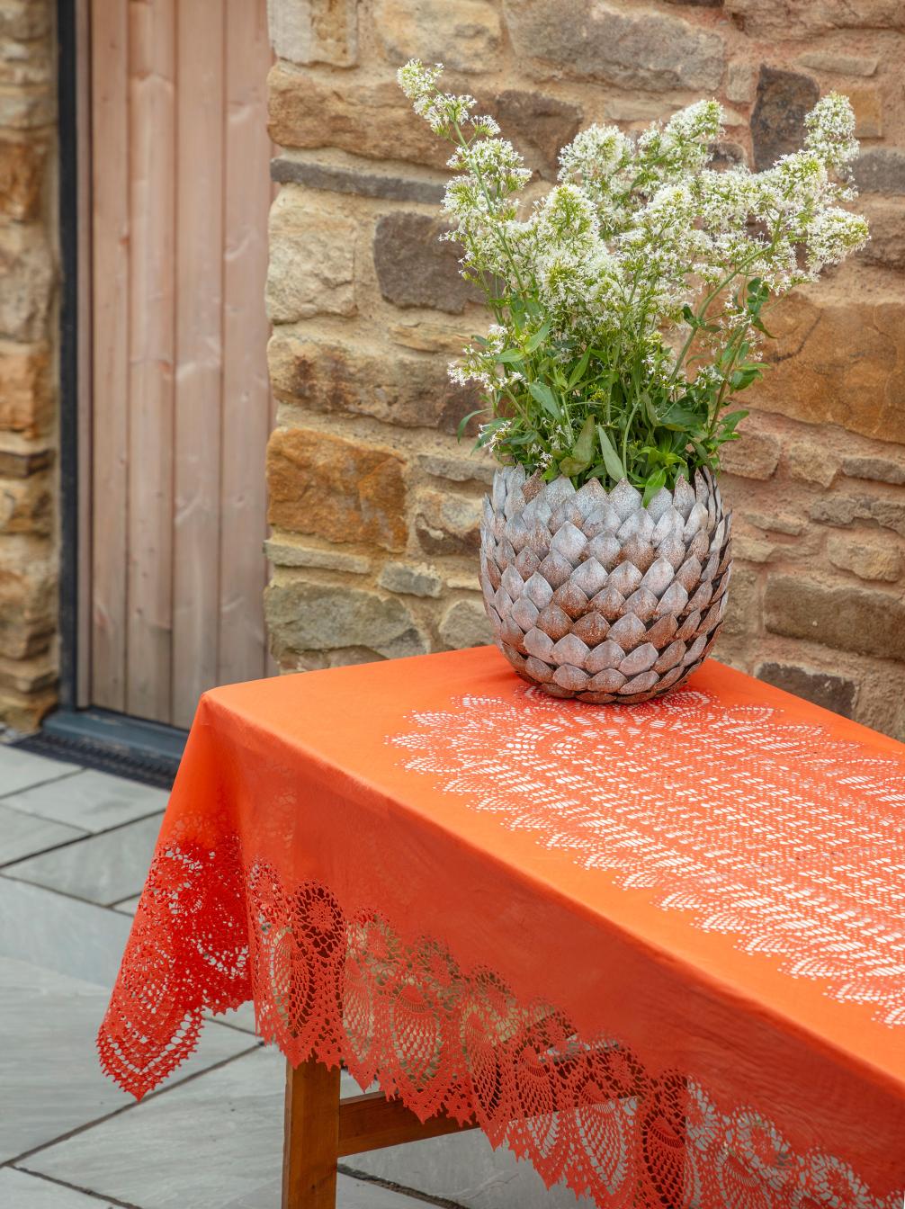 Plastic Lacy Tablecloths