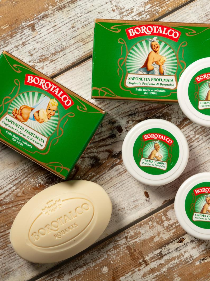 Borotalco Soap & Body Cream