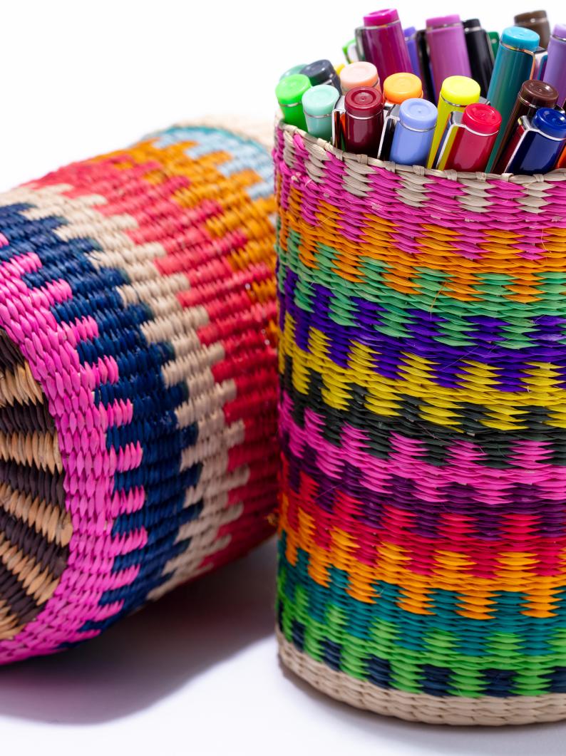 Multi Straw Basket