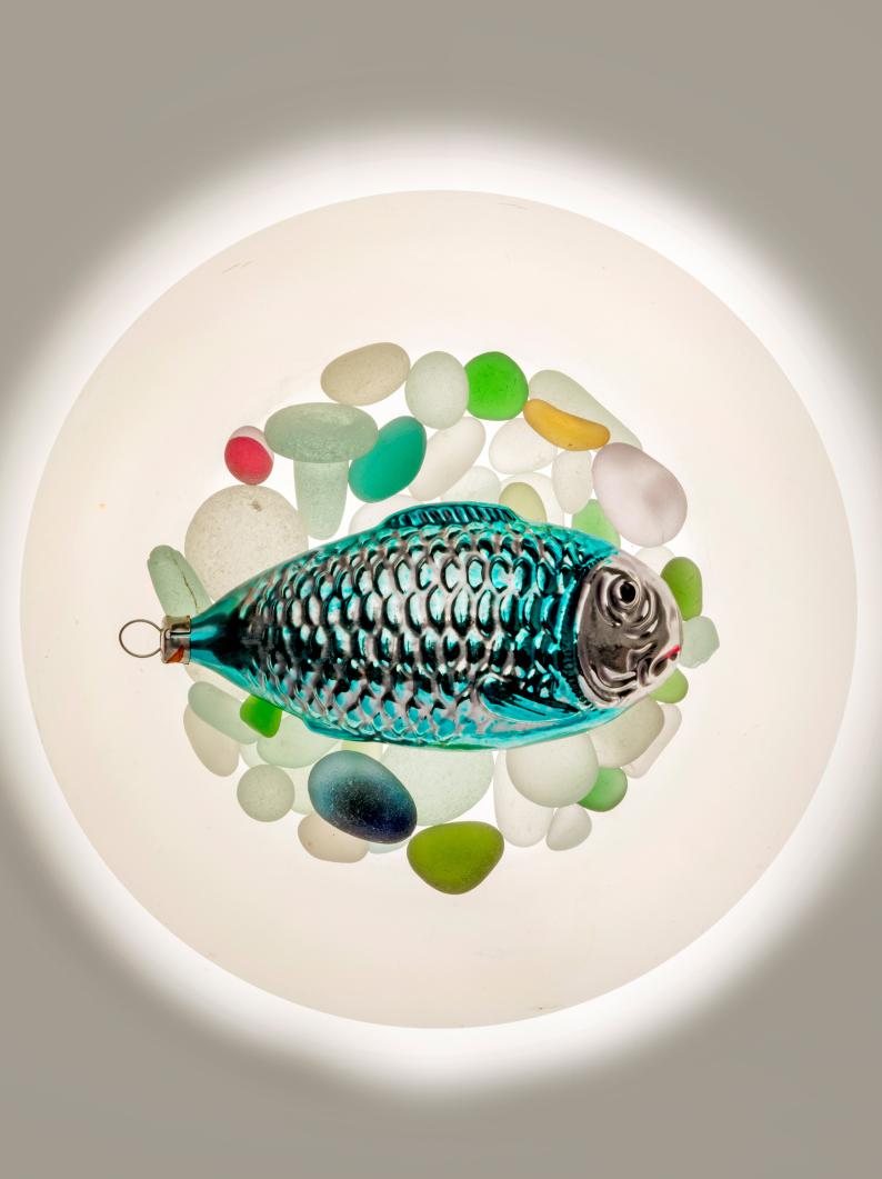 Glass Fish Decoration