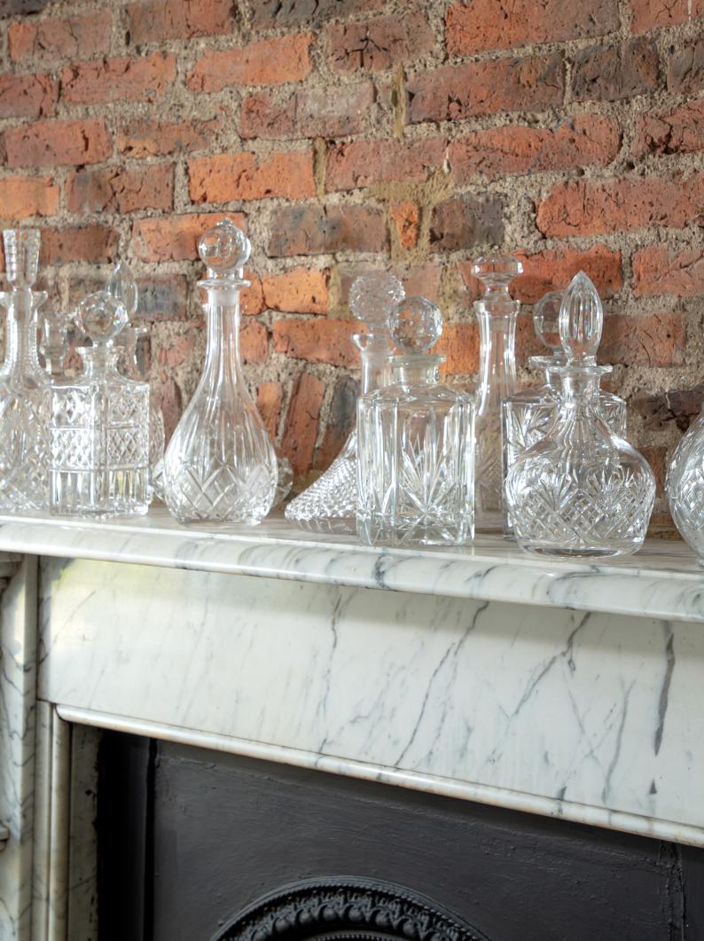 Old Glass Decanters