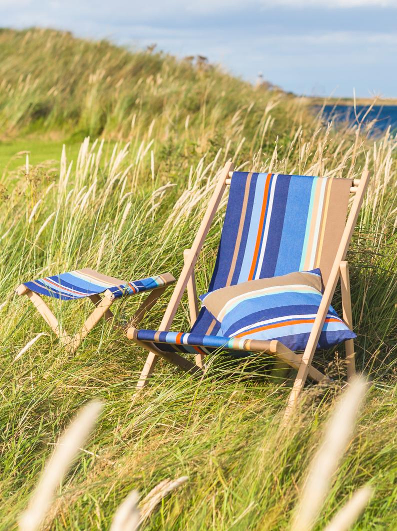 French Stripe Deckchairs