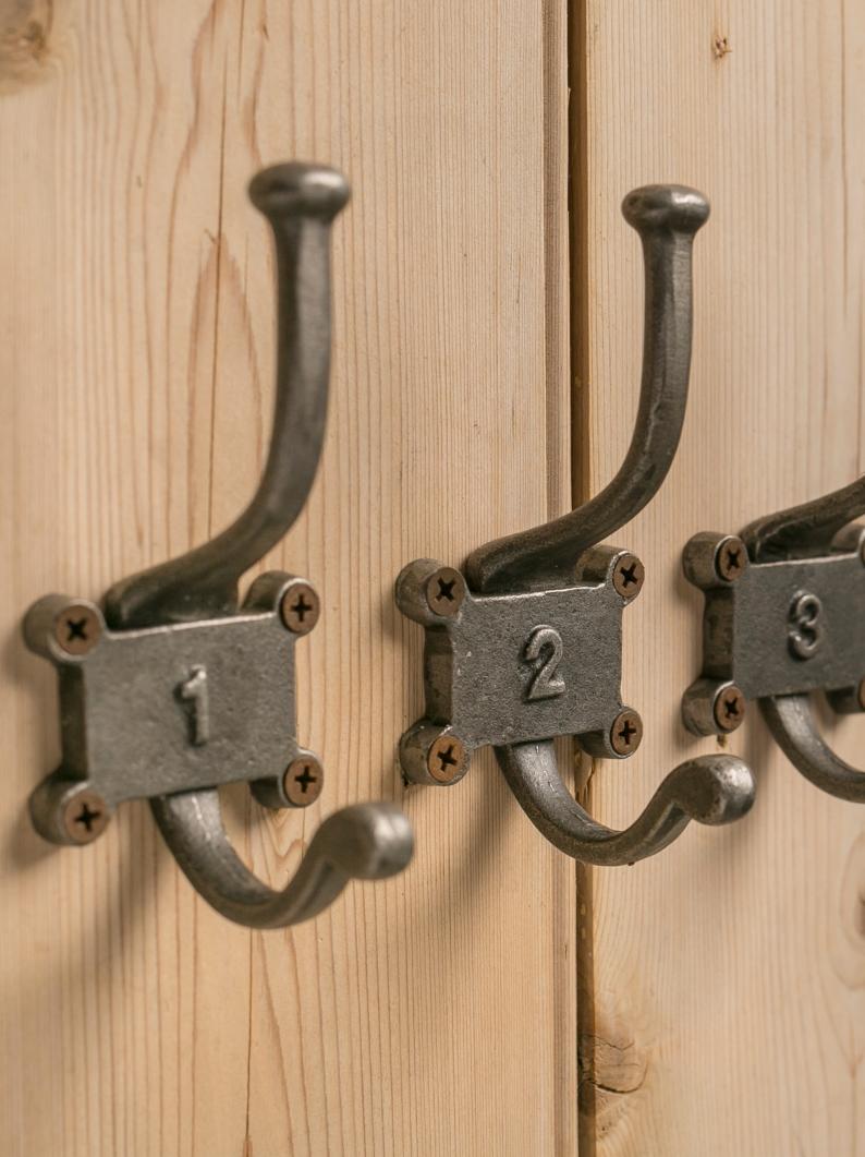 Cast Iron Number Hooks