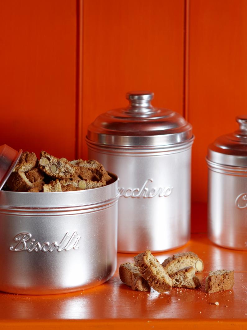 Italian Aluminium Storage Tins