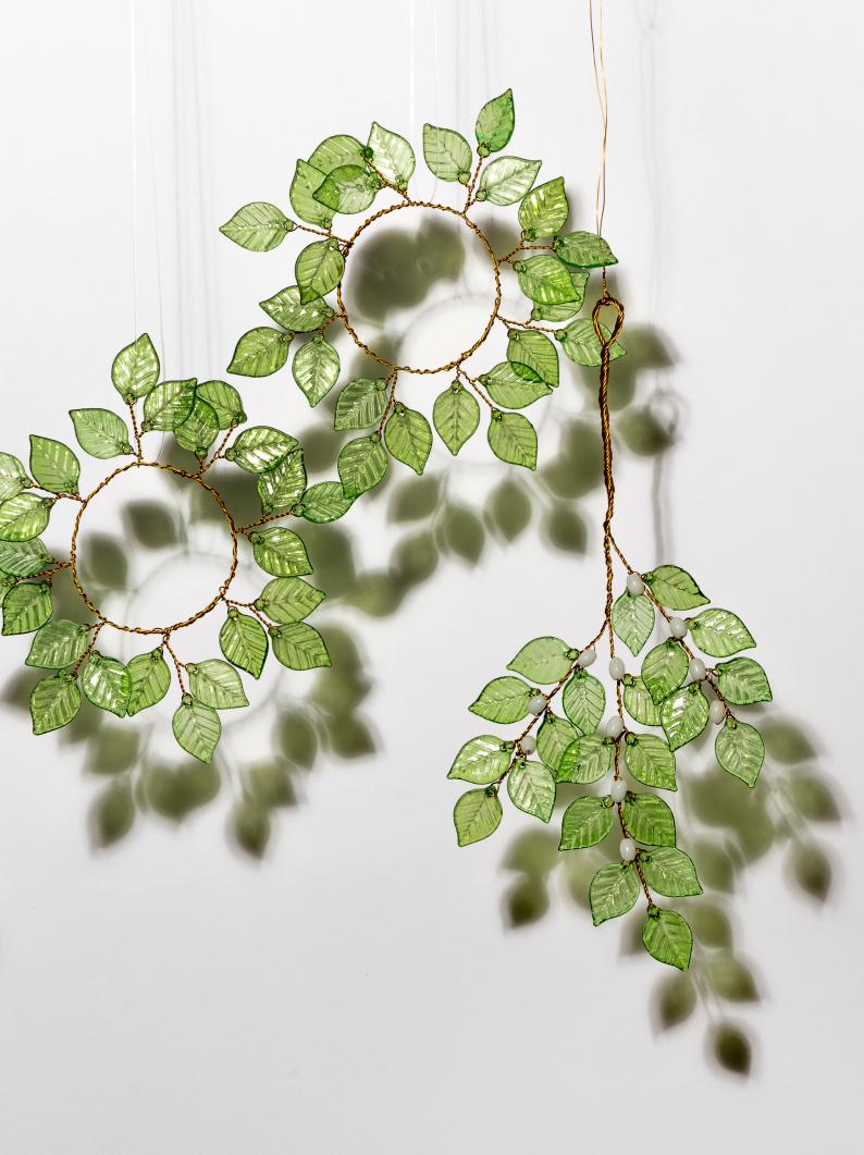 Green Leaf Decorations