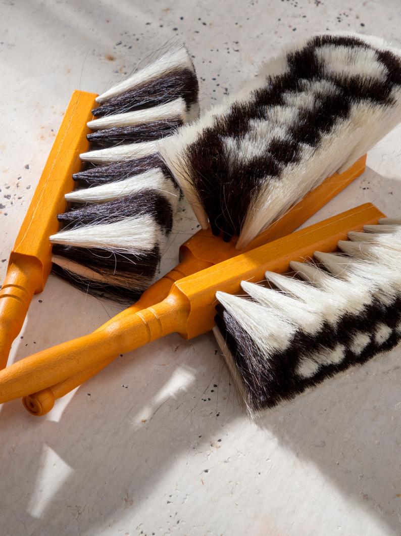 Goat Hair Furniture Brush