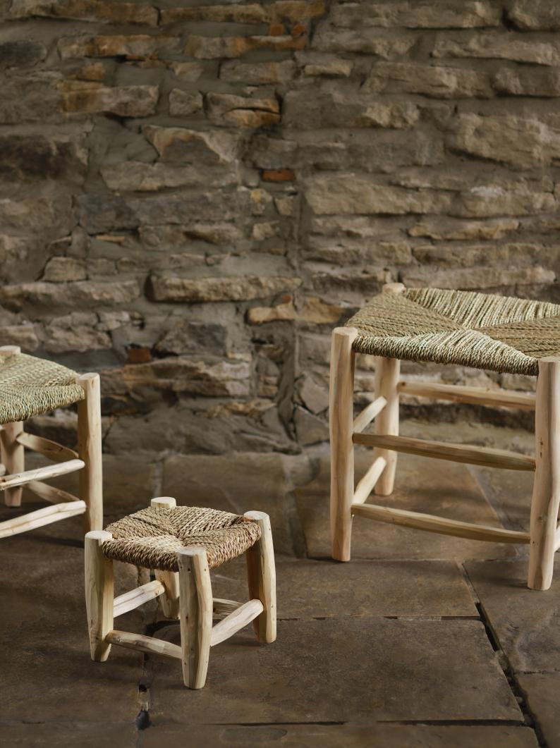 Moroccan Lemonwood Stools