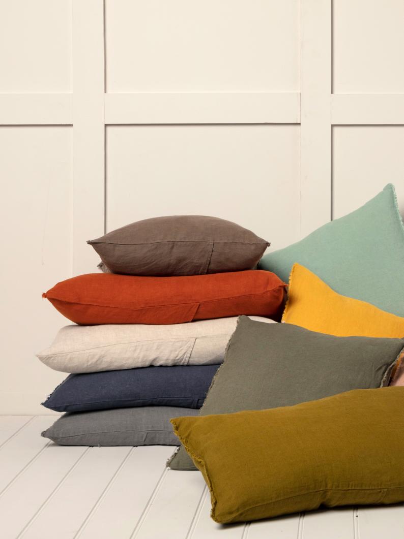 Plain Linen Cushions