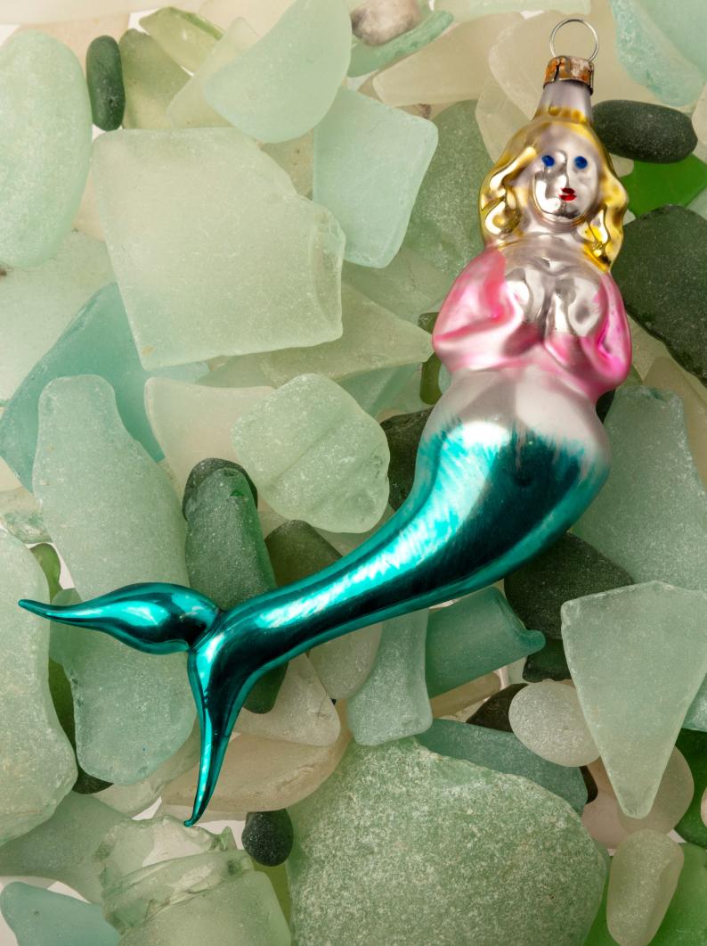 Glass Mermaid Decoration