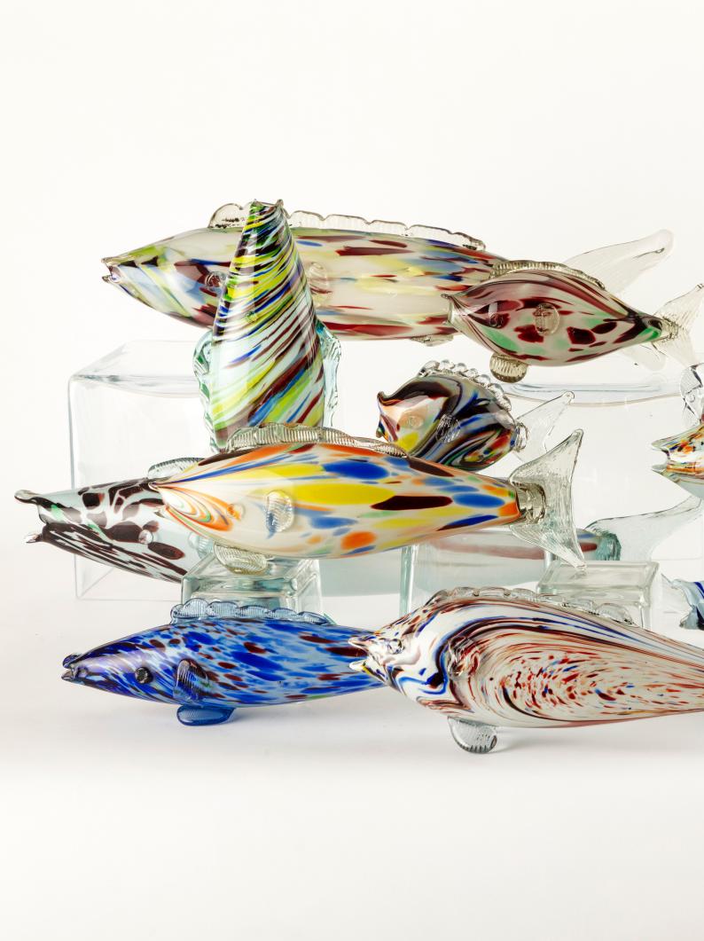 Old Glass Fish