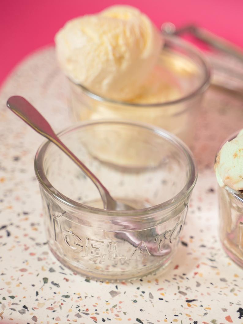 Italian Gelato Glass